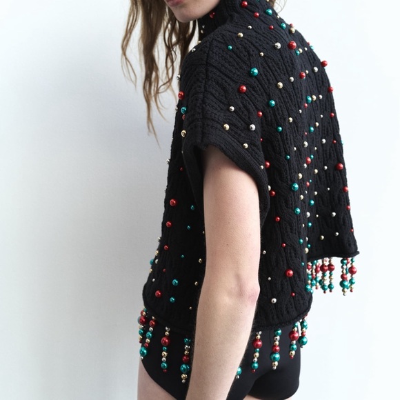 Pearl fringe sweater - Picture 6 of 7